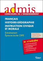 CRPE, épreuve écrite français, histoire-géographie, instruction civique et morale