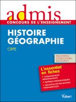 CRPE histoire-géographie