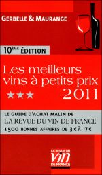 Les meilleurs vins à petits prix 2011