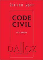 Code civil, Edition 2011