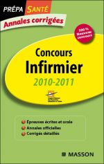 Annales corrigées Concours Infirmier 2010-2011